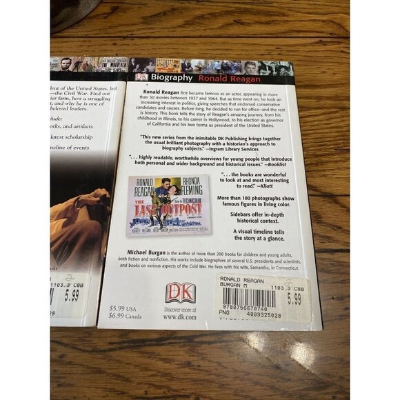 DK Biography: George Washington, Lincoln, Reagan Photographic Story - Picture 8 of 8